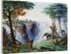 The Mosi-O-A-Tunya or Victoria Falls, Zambesi River, 1874 by Thomas Baines