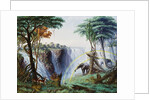 The Mosi-O-A-Tunya or Victoria Falls, Zambesi River, 1874 by Thomas Baines