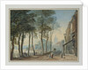 Cheyne Walk, Chelsea, 1816 by John Varley