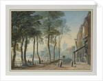 Cheyne Walk, Chelsea, 1816 by John Varley