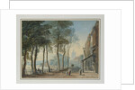 Cheyne Walk, Chelsea, 1816 by John Varley