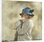 The Blue Hat, 1912 by William Orpen