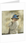 The Blue Hat, 1912 by William Orpen