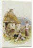A Highland Cottage by Myles Birket Foster
