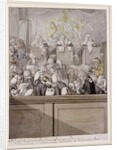Term Time - or the Lawyers all alive in Westminster Hall by Robert Dighton