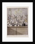 Term Time - or the Lawyers all alive in Westminster Hall by Robert Dighton