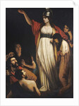 Boadicea haranguing the Britons by John Opie