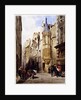 Rue de l'Amiral Coligny, rue Bailleul, Paris, 1831 by Thomas Shotter Boys