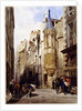 Rue de l'Amiral Coligny, rue Bailleul, Paris, 1831 by Thomas Shotter Boys