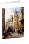 Rue de l'Amiral Coligny, rue Bailleul, Paris, 1831 by Thomas Shotter Boys