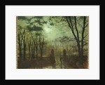 At the Park Gate by John Atkinson Grimshaw