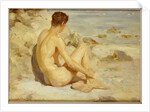 Boy on a Beach, 1912 by Henry Scott Tuke
