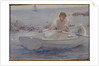 Man in a Rowing Boat, 1907 by Henry Scott Tuke