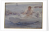 Man in a Rowing Boat, 1907 by Henry Scott Tuke