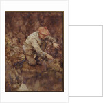 Netting Lobster by Henry Scott Tuke