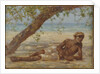 Samuel under a Tree, Jamaica by Henry Scott Tuke