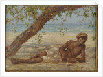 Samuel under a Tree, Jamaica by Henry Scott Tuke