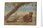 Samuel under a Tree, Jamaica by Henry Scott Tuke
