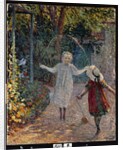 Young Girls playing in the Garden, 1899 by Henri Lebasque