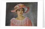 The Pink Hat by Henri Lebasque