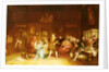 Henry VIII and Anne Boleyn observed by Queen Katherine, 1870 by Marcus Stone