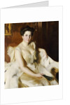 Portrait of Mrs de Ver Warner by Anders Leonard Zorn
