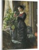 Portrait of Fru Lisen Samson, nee Hirsch, arranging Flowers at a Window, 1881 by Anders Leonard Zorn