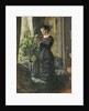 Portrait of Fru Lisen Samson, nee Hirsch, arranging Flowers at a Window, 1881 by Anders Leonard Zorn