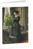 Portrait of Fru Lisen Samson, nee Hirsch, arranging Flowers at a Window, 1881 by Anders Leonard Zorn