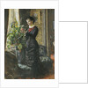 Portrait of Fru Lisen Samson, nee Hirsch, arranging Flowers at a Window, 1881 by Anders Leonard Zorn