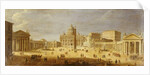 Piazza S. Pietro, Rome by Gaspar van Wittel