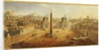 Piazza del Popolo, Rome by Gaspar van Wittel