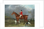 A Huntsman and Hounds, 1824 by David of York Dalby