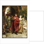 The Symbol - 'Is it nothing to you, All ye that pass by', 1881 by Frank Dicksee