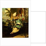 Portrait of a Girl with a Parrot by George Chinnery