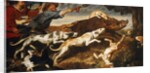 A Boar Hunt by Frans Snyders