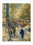 Champs Elysee by Jean Francois Raffaelli