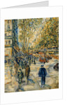 Champs Elysee by Jean Francois Raffaelli