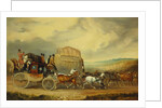 The Exeter to London Royal Mail passing William Downe's Exeter Wagon by Charles Cooper Henderson