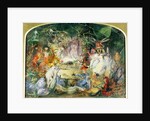 The original sketch for The Fairy's Banquet by John Anster Fitzgerald
