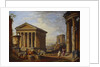A Capriccio of Classical Ruins, 1793 by Giovanni Paolo Pannini or Panini