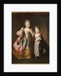 Portrait of two Young Girls, said to be Adelaide and Victoire, daughters of Louis XV by Alexis Simon Belle