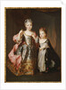 Portrait of two Young Girls, said to be Adelaide and Victoire, daughters of Louis XV by Alexis Simon Belle