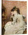 Admiring the Portrait, 1879 by Alfred Emile Stevens