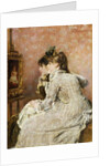 Admiring the Portrait, 1879 by Alfred Emile Stevens