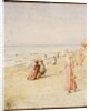 The Beach, Ostende by Alfred Emile Stevens
