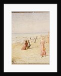 The Beach, Ostende by Alfred Emile Stevens