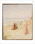 The Beach, Ostende by Alfred Emile Stevens