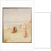 The Beach, Ostende by Alfred Emile Stevens