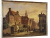 Dutch Street Scene by Willem Koekkoek